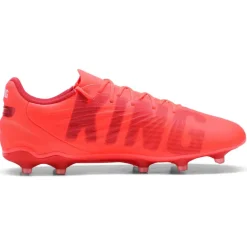 KING MATCH FG AG voetbalschoenen heren glowing red white red fire*Puma New
