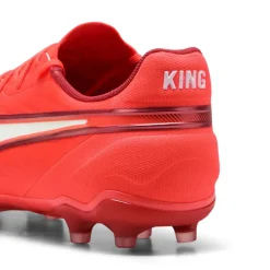 KING MATCH FG AG voetbalschoenen heren glowing red white red fire*Puma New