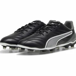 KING PRO FG AG voetbalschoenen black white cool dark grey*Puma Clearance