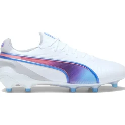 KING ULTIMATE FG AG voetbalschoenen dames white bluemazing flat light grey sunset glow*Puma Outlet