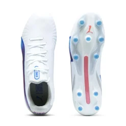 KING ULTIMATE FG AG voetbalschoenen dames white bluemazing flat light grey sunset glow*Puma Outlet