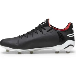 King Ultimate FG AG voetbalschoenen heren black white fire orchid*Puma