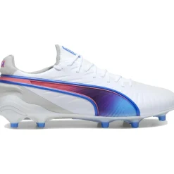 KING ULTIMATE FG AG voetbalschoenen heren white bluemazing flat light grey sunset glow*Puma Clearance