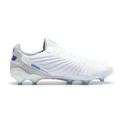 KING ULTIMATE FG AG voetbalschoenen heren white bluemazing flat light grey sunset glow*Puma Clearance
