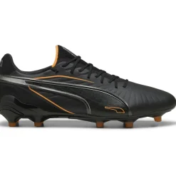 KING ULTIMATE FG AG voetbalschoenen heren black heat fire silver*Puma Discount