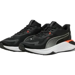 PWR Hybride fitness schoenen heren black white glowing red gray echo*Puma Discount