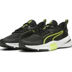 PWRframe TR 3 fitness schoenen heren black olive green lime*Puma Outlet