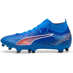 Ultra 6 Match+ FG - AG voetbalschoenen ultra blue white black*Puma Hot