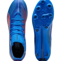 Ultra 6 Match+ FG - AG voetbalschoenen ultra blue white black*Puma Hot