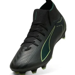 Ultra 6 Match+ FG - AG voetbalschoenen black fizzy light green terrain*Puma Discount