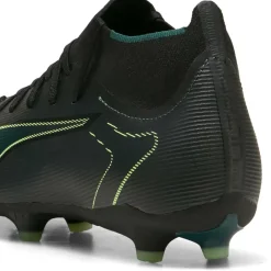 Ultra 6 Match+ FG - AG voetbalschoenen black fizzy light green terrain*Puma Discount