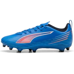 Ultra 6 Play FG - AG voetbalschoenen junior ultra blue white glowing red*Puma Sale
