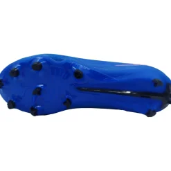 Ultra 6 Play FG - AG voetbalschoenen junior ultra blue white glowing red*Puma Sale