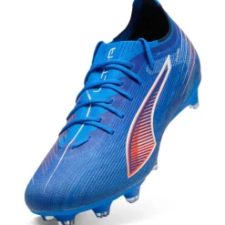Ultra 6 Pro FG - AG voetbalschoenen ultra blue white glowing red*Puma Hot