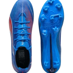 Ultra 6 Pro FG - AG voetbalschoenen ultra blue white glowing red*Puma Hot