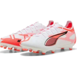 ULTRA 5 PRO FG AG voetbalschoenen heren white black glowing red*Puma Clearance