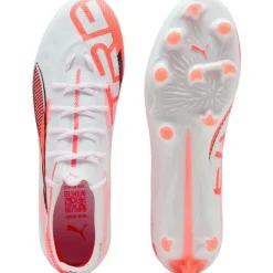 ULTRA 5 PRO FG AG voetbalschoenen heren white black glowing red*Puma Clearance