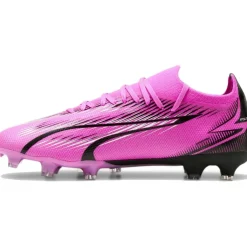 ULTRA MATCH FG AG voetbalschoenen heren poison pink white black*Puma Discount