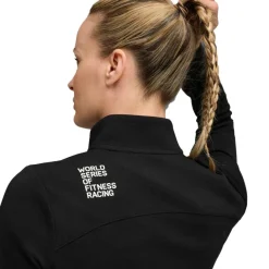 x HYROX RUN CLOUDSPUN shirt dames black*Puma Online