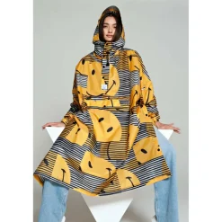 Sunset X Smiley regenponcho multicolour*Rainkiss Online