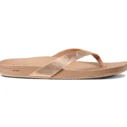 Cushion Bounce Court slippers dames rose gold*Reef Best