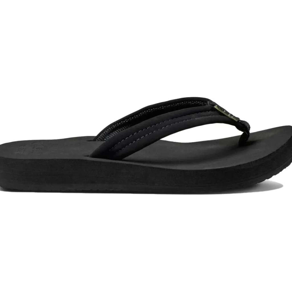 Cushion Breeze slippers dames black*Reef Clearance
