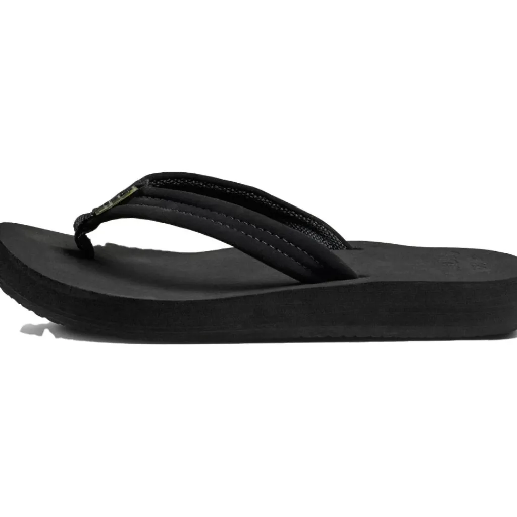 Cushion Breeze slippers dames black*Reef Clearance
