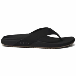 The Raglan slippers heren black gum*Reef Discount
