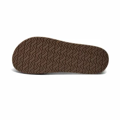 The Raglan slippers heren black gum*Reef Discount