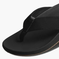 The Raglan slippers heren black gum*Reef Discount