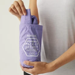 Pack It III regenjas dames wisteria*Regatta Sale