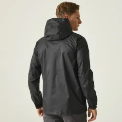 Pack It III regenjas heren black*Regatta Online