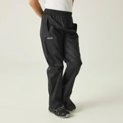 Pack It regenbroek junior black*Regatta Clearance