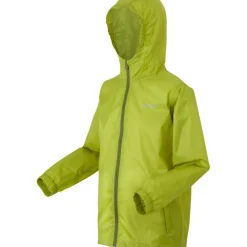 Pack It regenjas junior grenoble green*Regatta Clearance