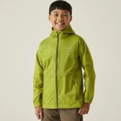 Pack It regenjas junior grenoble green*Regatta Clearance