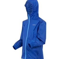 Pack It regenjas junior olympian blue elysium blue*Regatta Sale