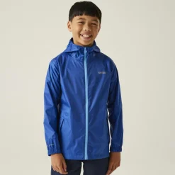 Pack It regenjas junior olympian blue elysium blue*Regatta Sale