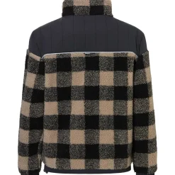 RITCHALL-R fleece vest junior stone check*Rehall Sale