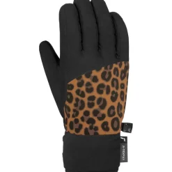 Beatrix R-TEX XT handschoenen junior black brown leopard*Reusch