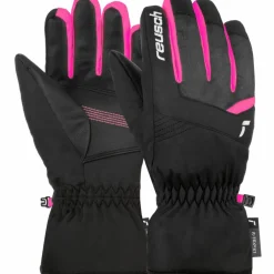 Bennet R-TEX XT handschoenen junior black black  melange pink glo*Reusch Clearance