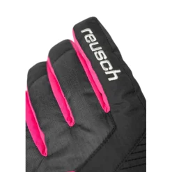 Bennet R-TEX XT handschoenen junior black black  melange pink glo*Reusch Clearance