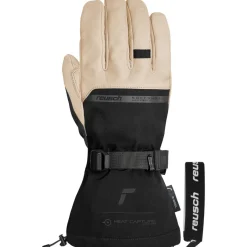 Duality R-WOOL handschoenen heren tan black*Reusch Clearance