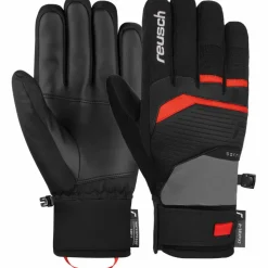 Venom R-TEX XT handschoenen heren steel gray fire  red*Reusch Hot