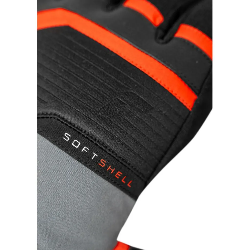 Venom R-TEX XT handschoenen heren steel gray fire red*Reusch Hot