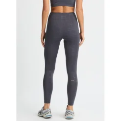 112231 sportlegging dames dk plum emboss*Röhnisch New