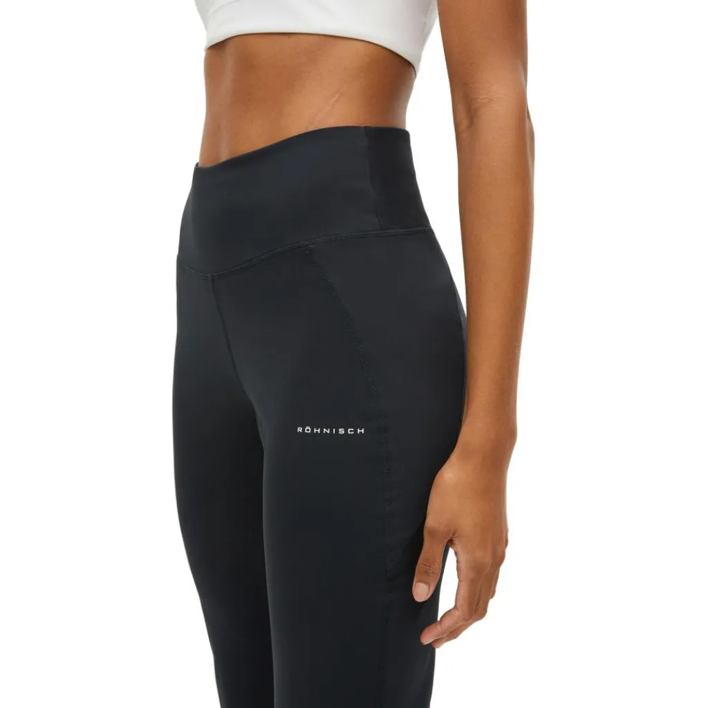 Flattering High Waist trainingsbroek dames black*Röhnisch Sale