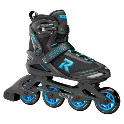 Sign 80 inline skates heren black cyan*Roces Outlet