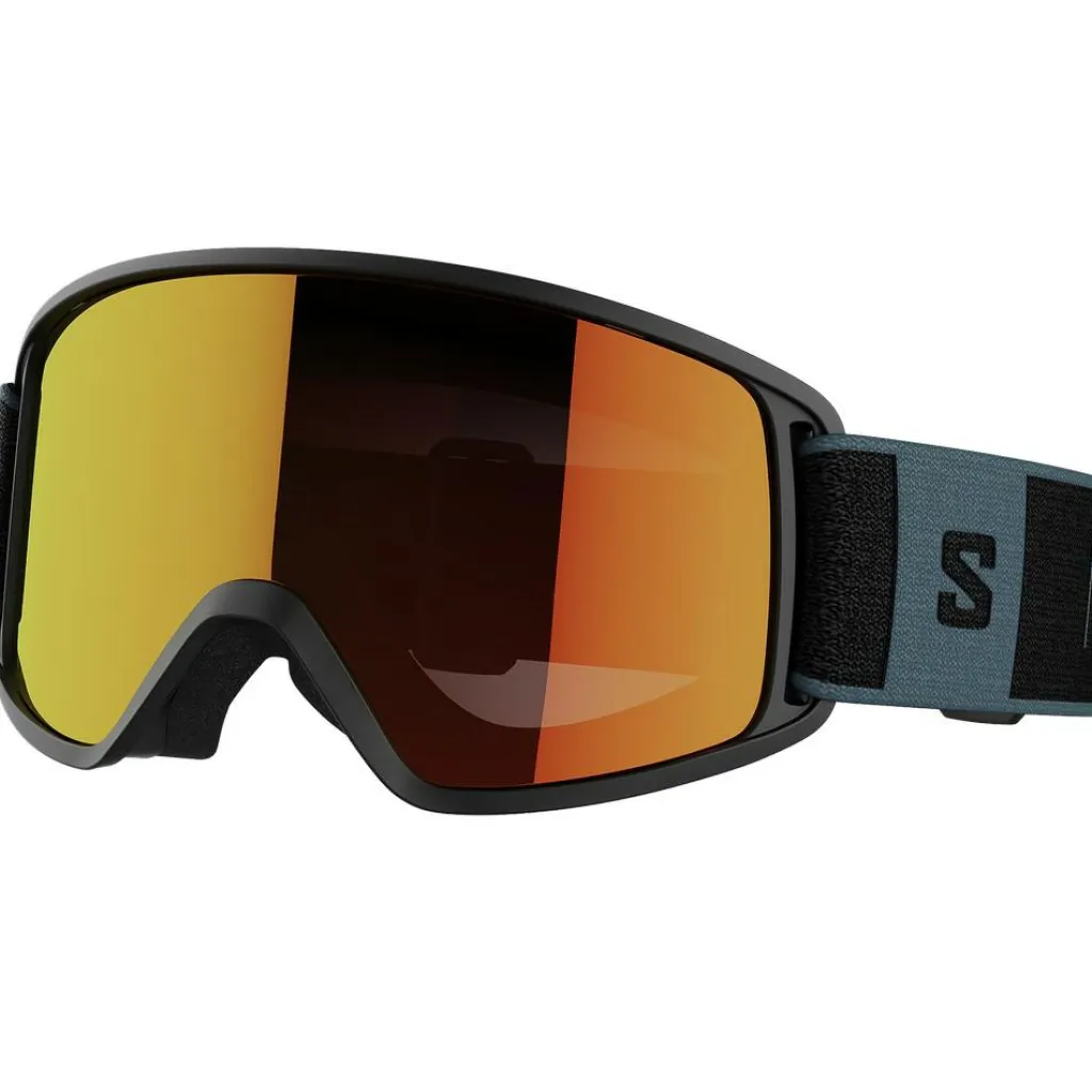 Force skibril black univ mid red*Salomon New