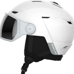 Icon LT Visor skihelm dames white uni silver*Salomon New