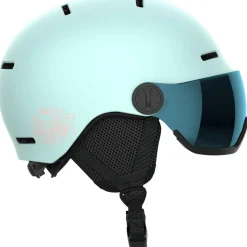 Orka Visor skihelm junior bleached aqua*Salomon